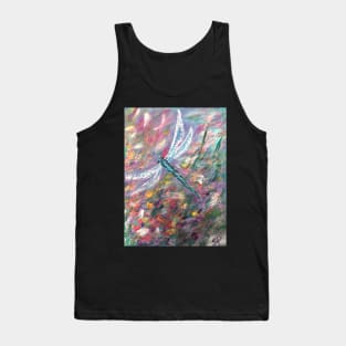 Dragonfly In Colour Tank Top